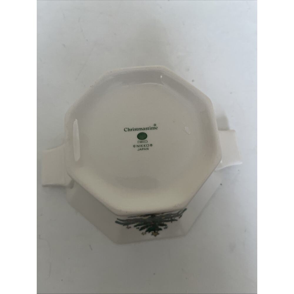 NIKKO CHRISTMASTIME GRAVY/SAUCE BOAT AND LID EXCELLENT!! - Picture 10 of 10
